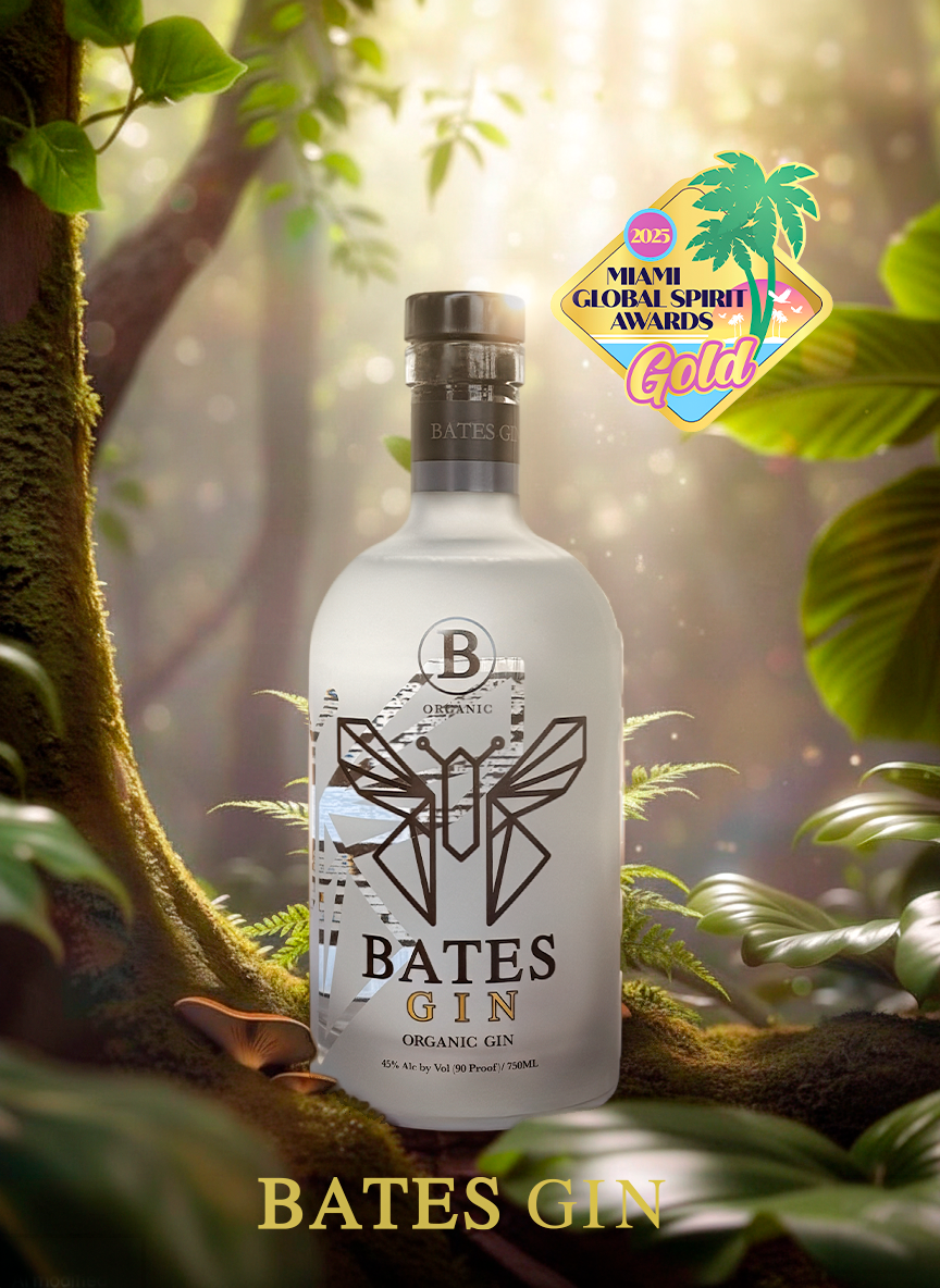 Bates Organic Gin Espresso Notes 750ml